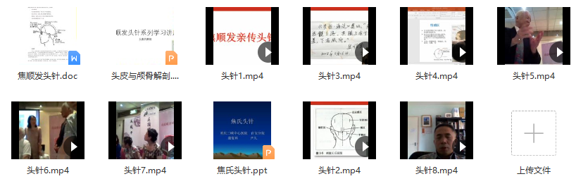 針灸：焦順發(fā)~焦氏頭針培訓(xùn)班高清視頻14.64G含課件_百度云網(wǎng)盤(pán)視頻教程插圖1