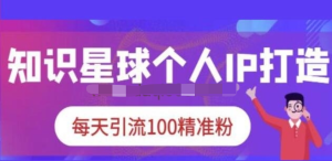 知識星球個(gè)人IP打造系列課程，每天引流100精準(zhǔn)粉【視頻教程】百度網(wǎng)盤插圖