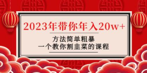 韭菜-聯(lián)盟?2023年帶你年入20w+方法簡單粗暴，教你如何正確割韭菜插圖