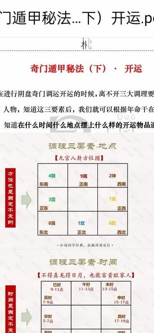 【易學上新】021.易樸國學 梁秋 奇門遁甲秘法上中下3冊